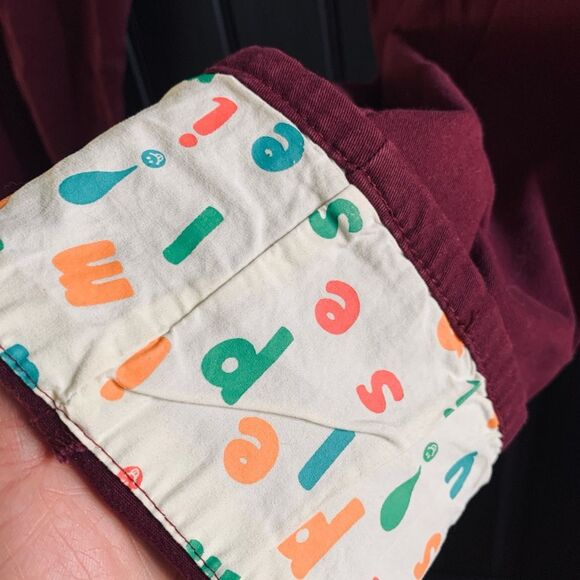 RHP POP ART! UP!SMILE Double Waist Unique Smiley Pants Jeans | Medium - Picture 11 of 12